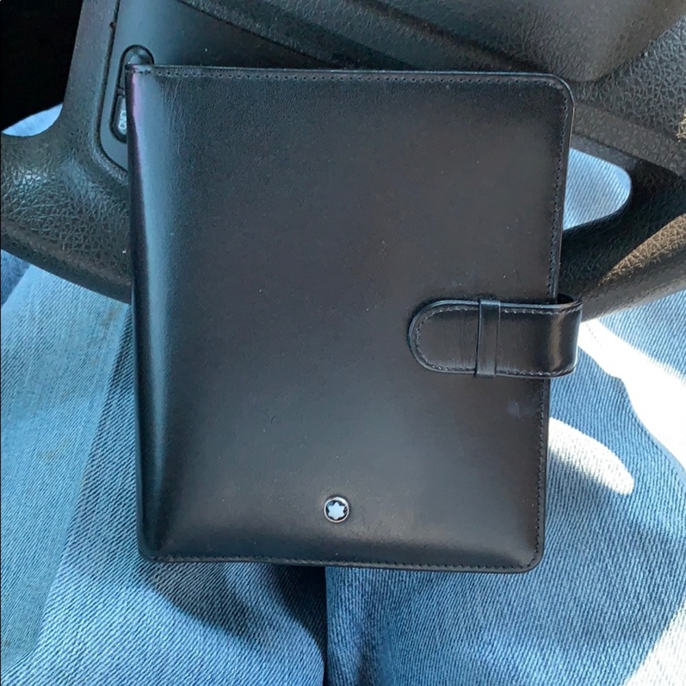 Montblanc planner, pocket size.